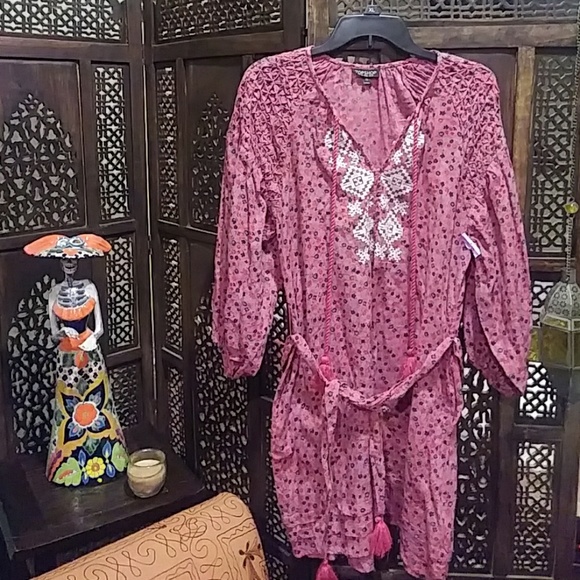 Topshop  embroidered dress - Picture 4 of 8